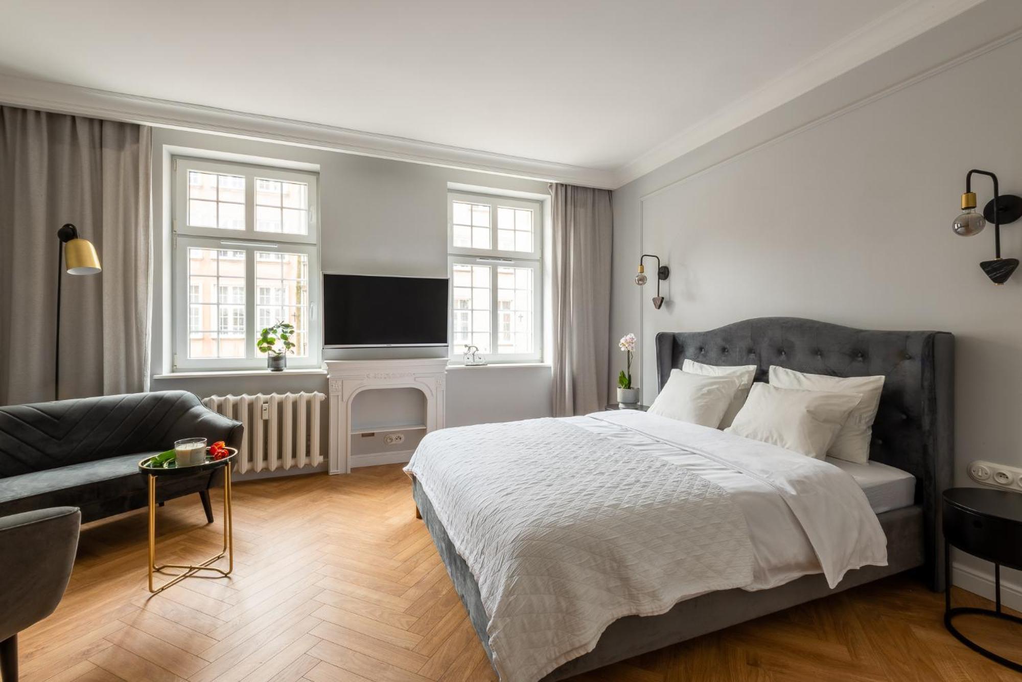 Rytm Miasta Apartman Gdańsk Kültér fotó